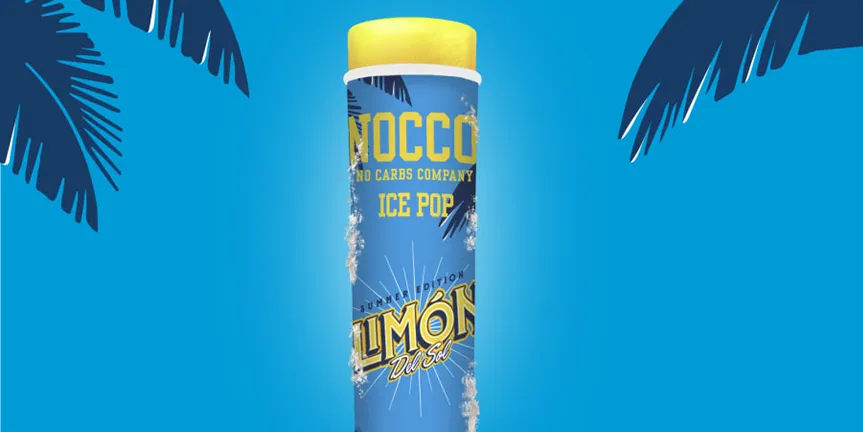 Årets sockerfria glass från NOCCO - Limón Del Sol
